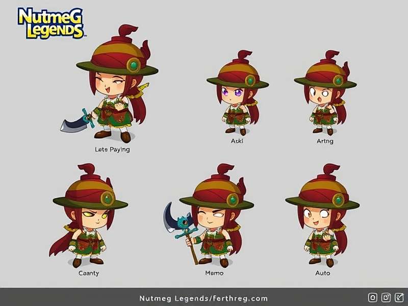 Nutmeg Legends Characters